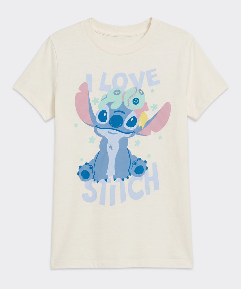 Playera de Licencia Stitch de  Niña Infantil