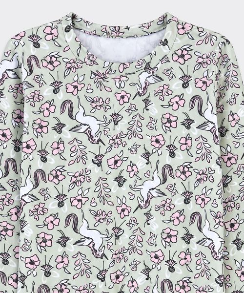 Playera Manga Larga  de  Niña Infantil
