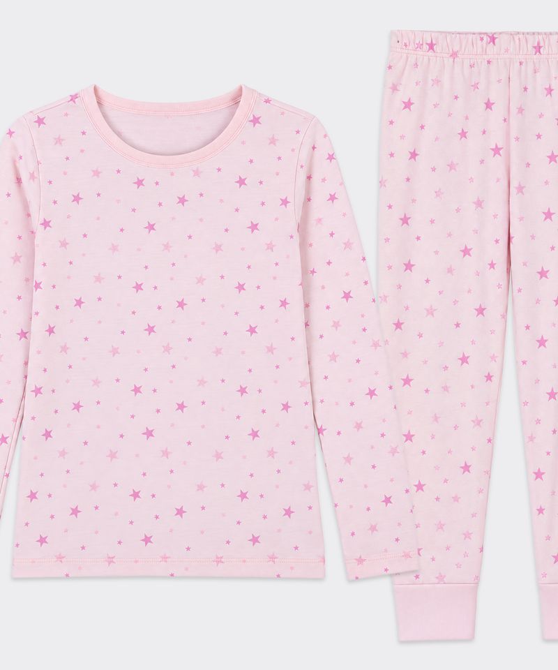 Set Pijama Pantalón y Playera  de  Niña Infantil