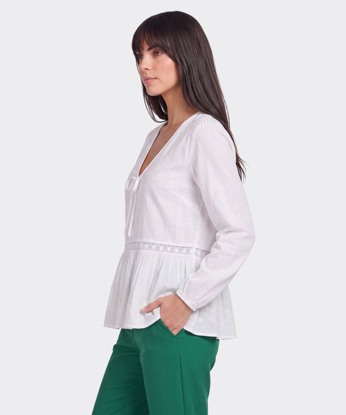Blusa Manga Larga  de  Dama