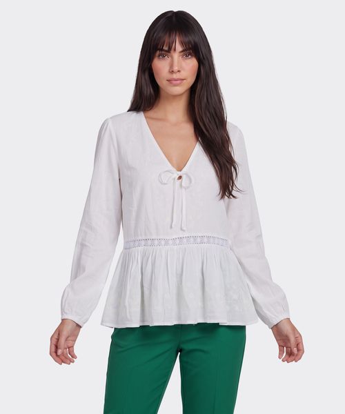 Blusa Manga Larga  de  Dama