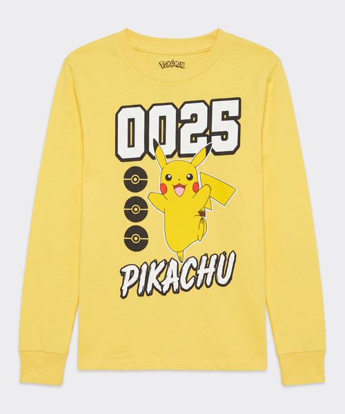 Playera de Licencia Pokemon de  Niño Infantil