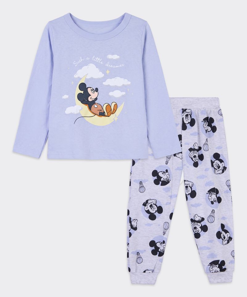 Set Pijama Pantalón y Playera Mickey Mouse de Bebo Años