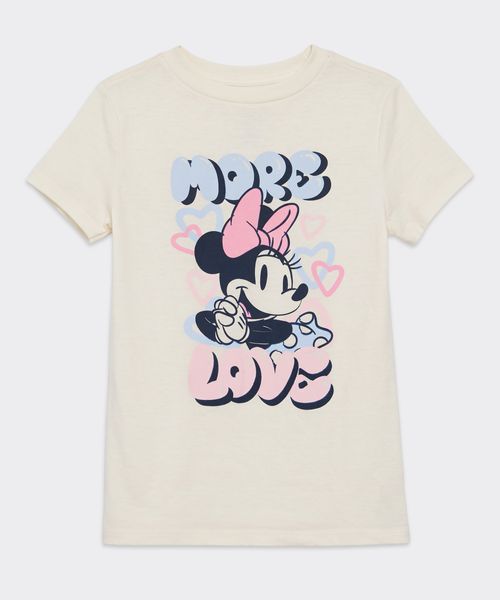 Playera de Licencia Minnie Mouse de  Niña Infantil