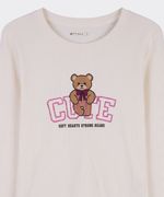 Playera Manga Larga de Niña Infantil