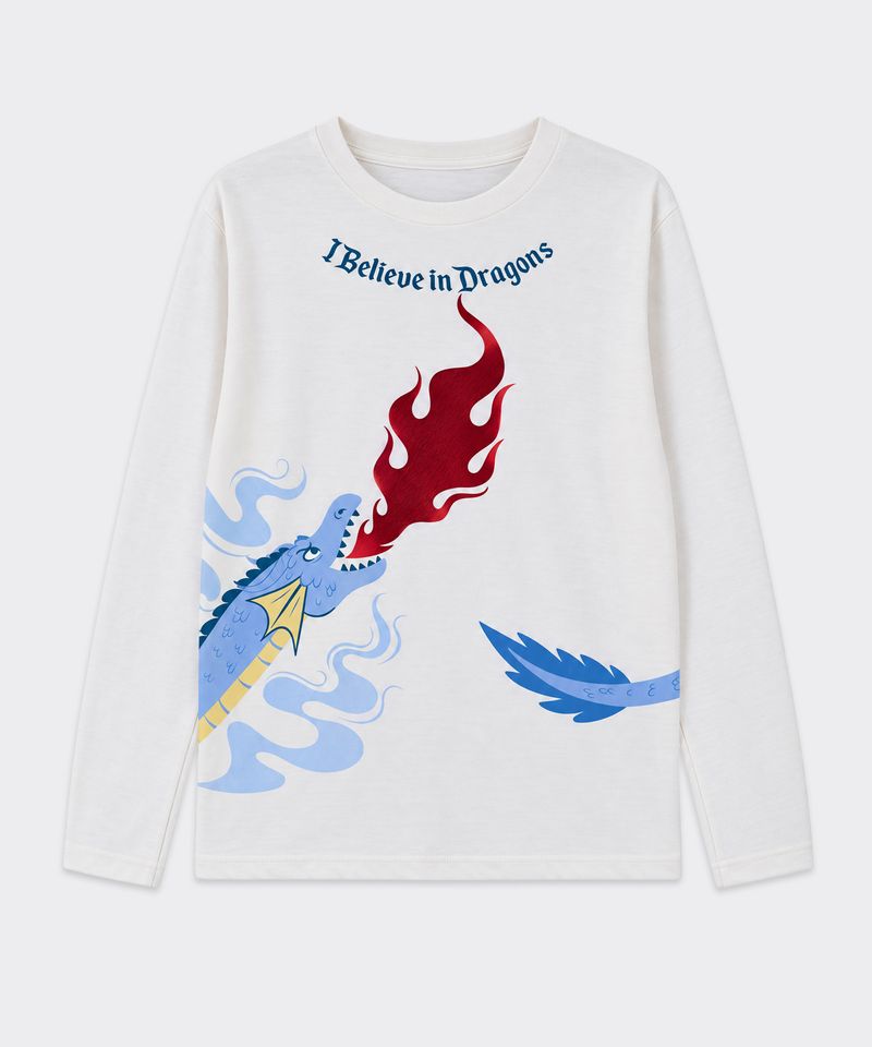 Playera Manga Larga  de  Niño Infantil