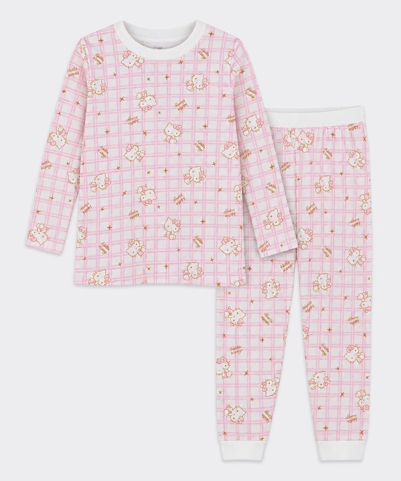 Set Pijama Pantalón y Playera Hello Kitty de  Beba Años