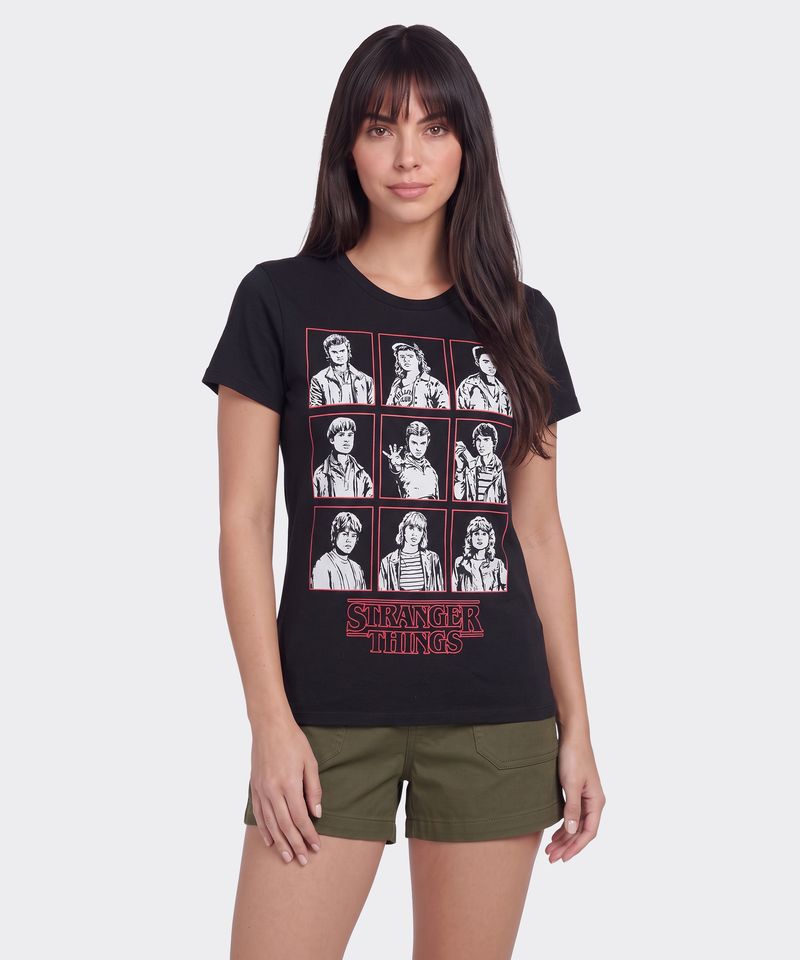 Playera de Licencia Stranger Things de  Dama