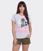 Playera de Licencia We Bare Bears de  Dama