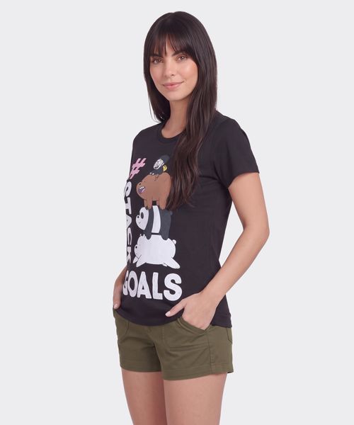 Playera de Licencia We Bare Bears de  Dama