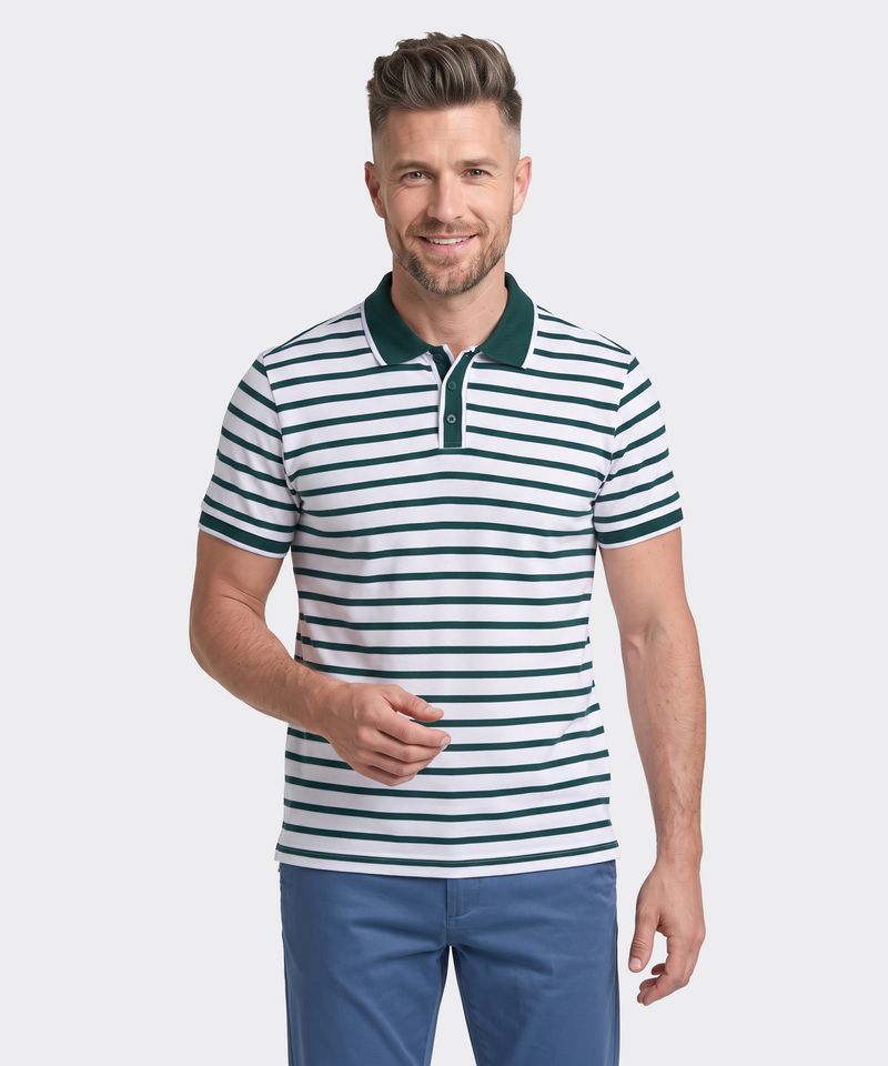 Playera Polo Manga Corta  de  Caballero