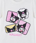 Playera de Licencia Kuromi de  Niña Infantil
