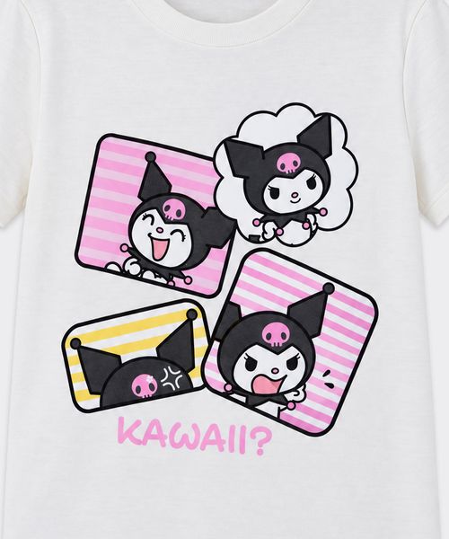 Playera de Licencia Kuromi de  Niña Infantil