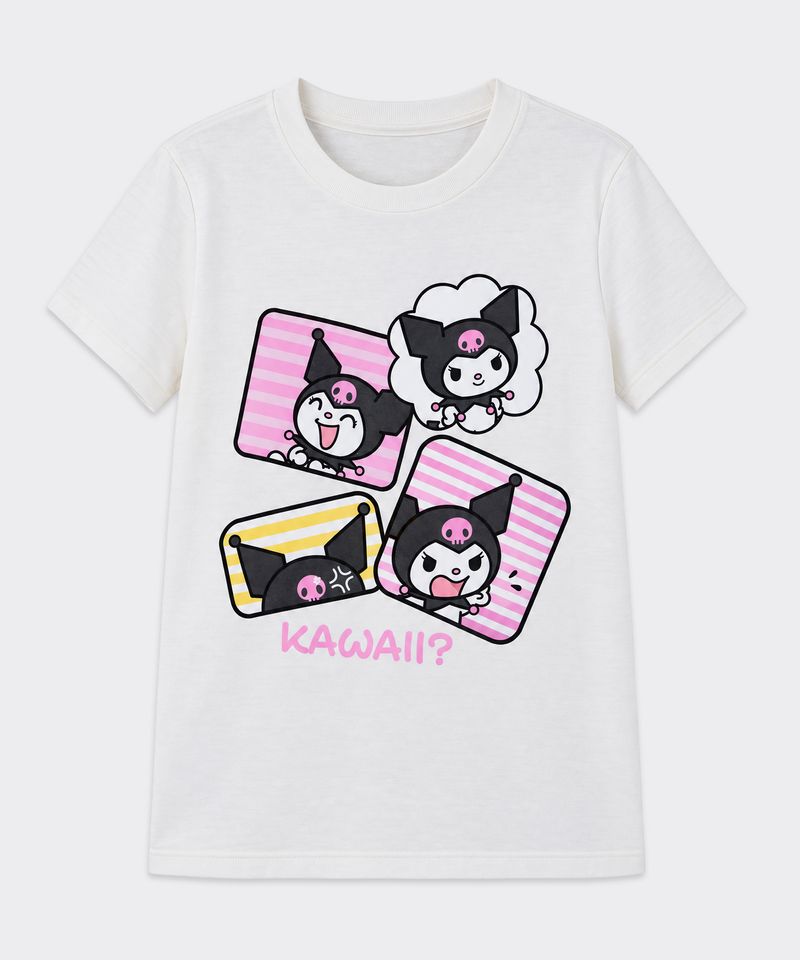 Playera de Licencia Kuromi de  Niña Infantil