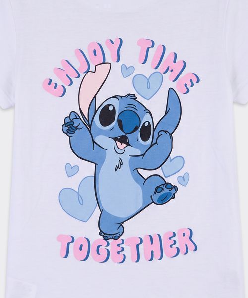 Playera de Licencia Stitch de  Niña Infantil