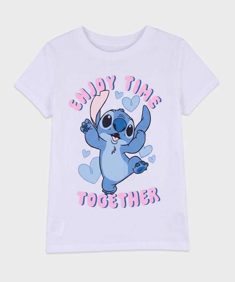 Playera de Licencia Stitch de  Niña Infantil