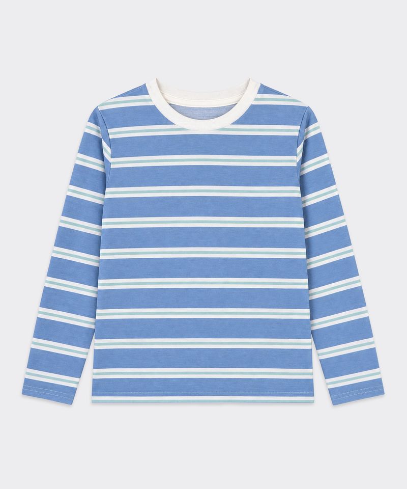 Playera Manga Larga  de  Niño Infantil