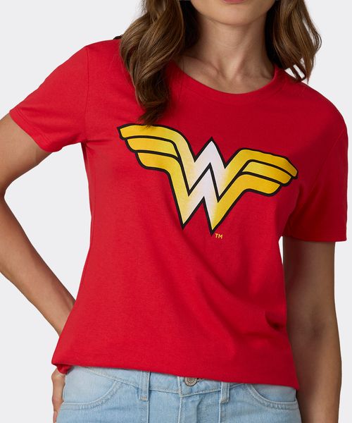 Playera de Licencia Justic League de  Dama