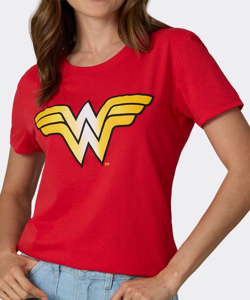 Playera de Licencia Justic League de  Dama