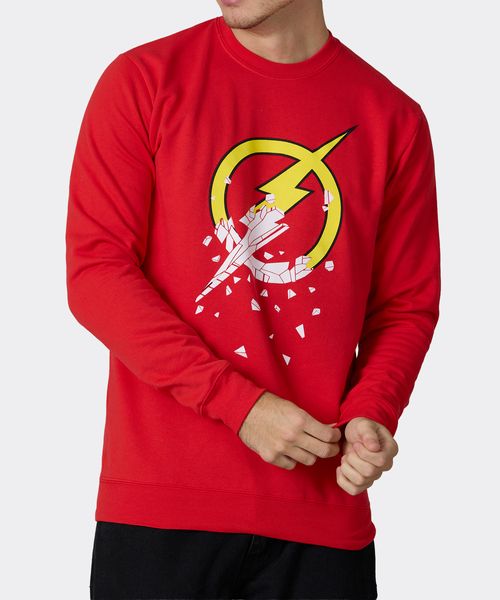 Sudadera Justic League de  Caballero Cuello Redondo