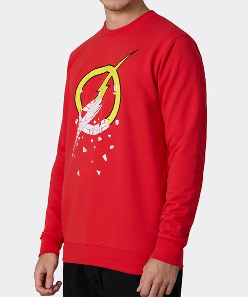 Sudadera Justic League de  Caballero Cuello Redondo