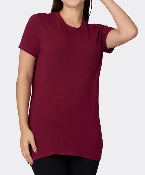 Playera  de  Dama Cuello Redondo