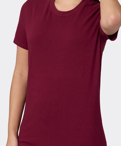 Playera  de  Dama Cuello Redondo