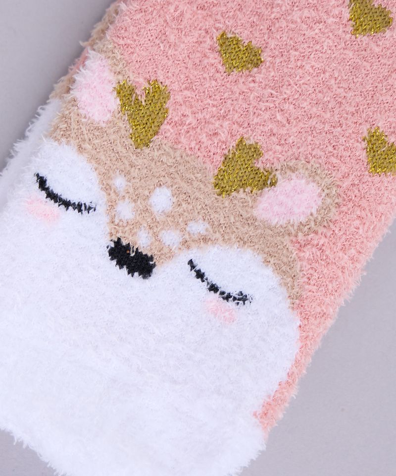 Calceta Chenille de Niña Infantil