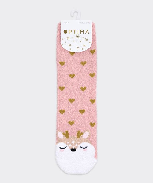 Calceta Chenille  de  Niña Infantil