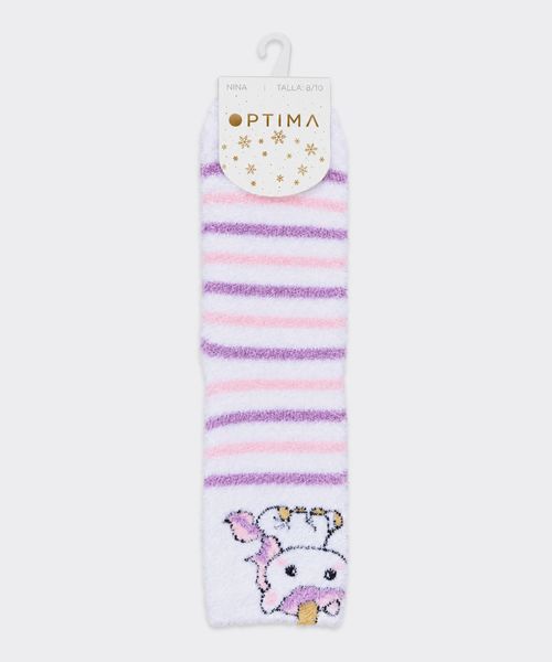 Calceta Chenille  de  Niña Infantil