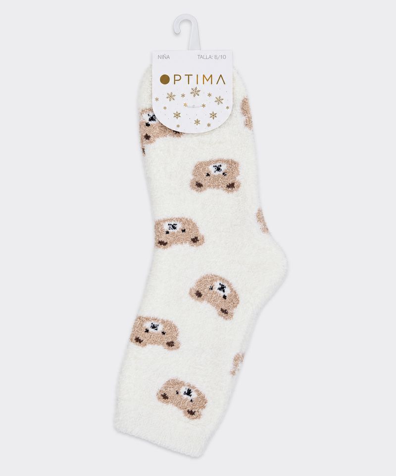 Calceta Chenille de Niña Infantil