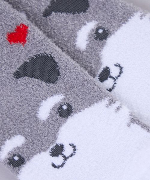 Calceta Chenille  de  Dama