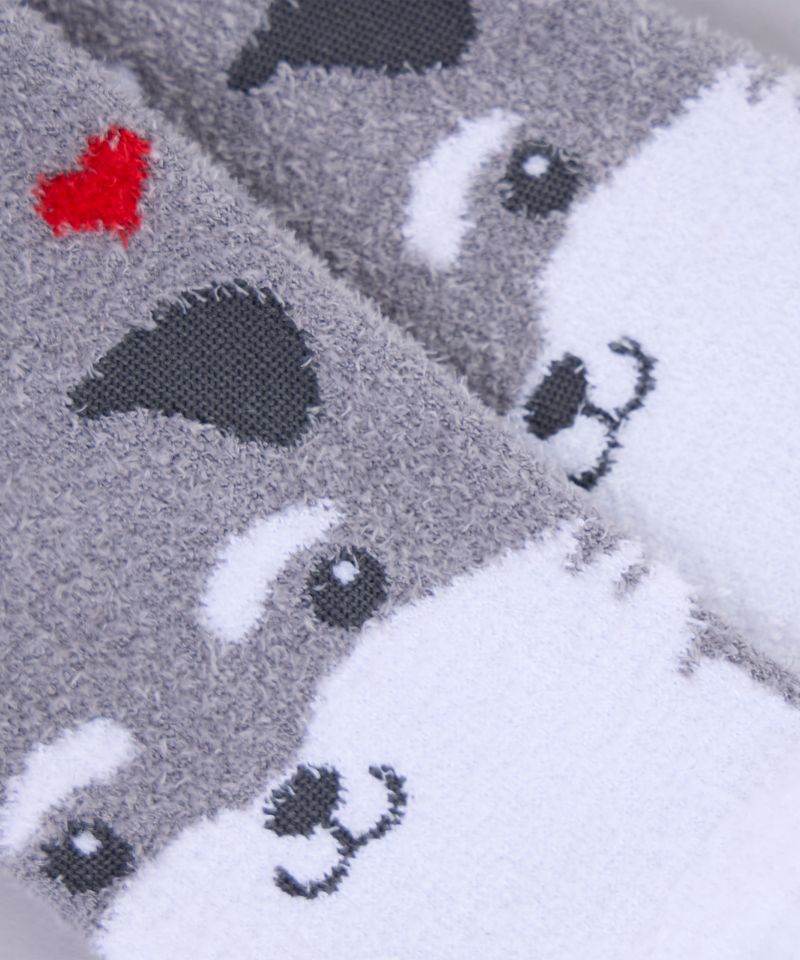Calceta Chenille de Dama