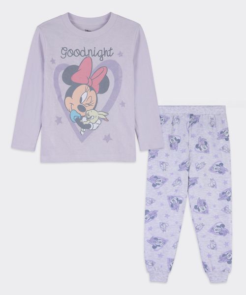 Set Pijama Pantalón y Playera Minnie Mouse de  Beba Años