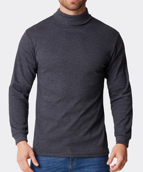 Playera Cuello de Tortuga de Caballero Oxford | Optima