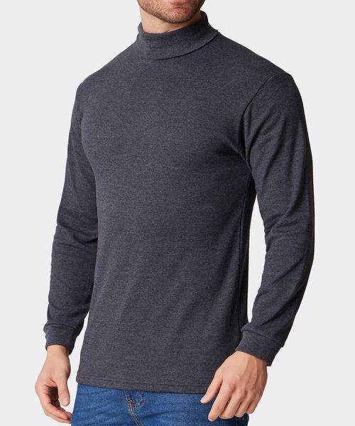 Playera Cuello de Tortuga de Caballero Oxford | Optima