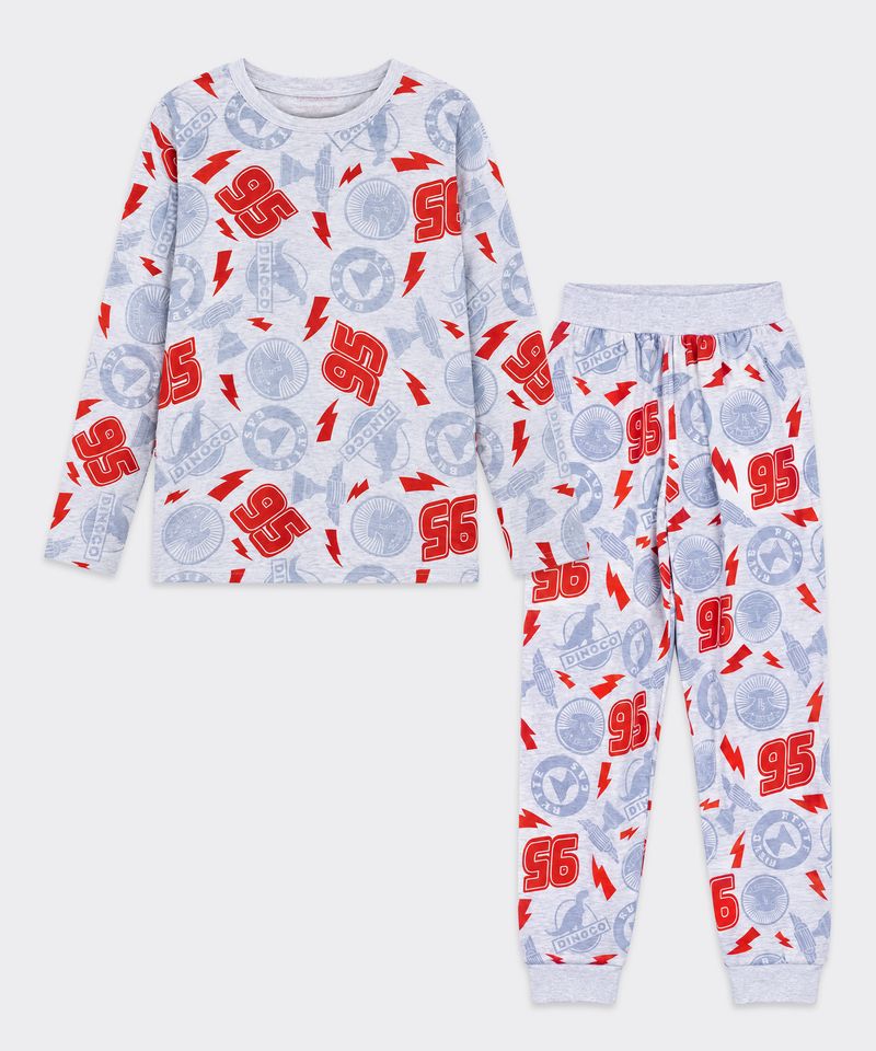 Set Pijama Pantalón y Playera Cars de  Niño Infantil