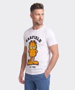 Playera de Licencia Garfield de  Caballero