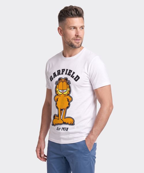 Playera de Licencia Garfield de  Caballero