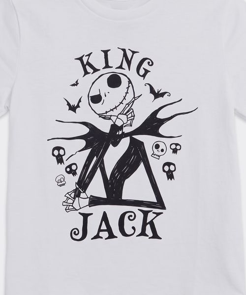 Playera de Licencia Jack Skellington de  Niño Infantil