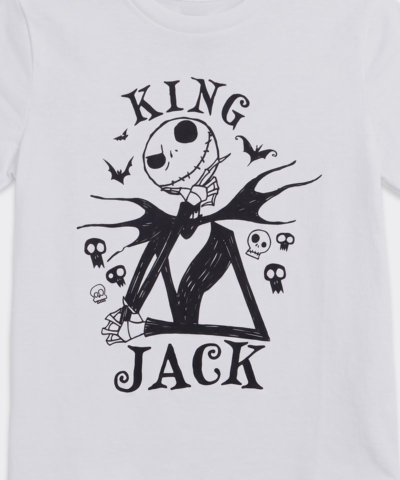 Playera de Licencia Jack Skellington de  Niño Infantil